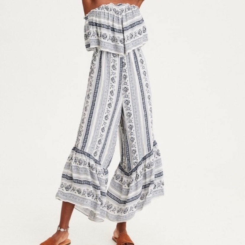 American Eagle Double Overlay Jumpsuit